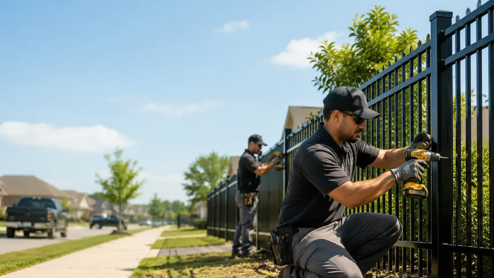Metal Fence Installation in Cordova, MD